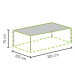 category Winza | Tafelhoes Premium 185 x 105 x 75 cm 759609-01